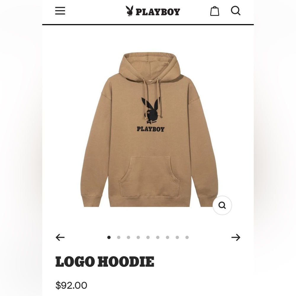 PLAYBOY Light Tan Hoodie